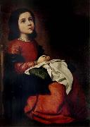 Francisco de Zurbaran The Adolescence of the Virgin USA oil painting artist